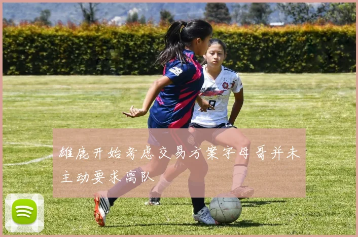 雄鹿开始考虑交易方案字母哥并未主动要求离队